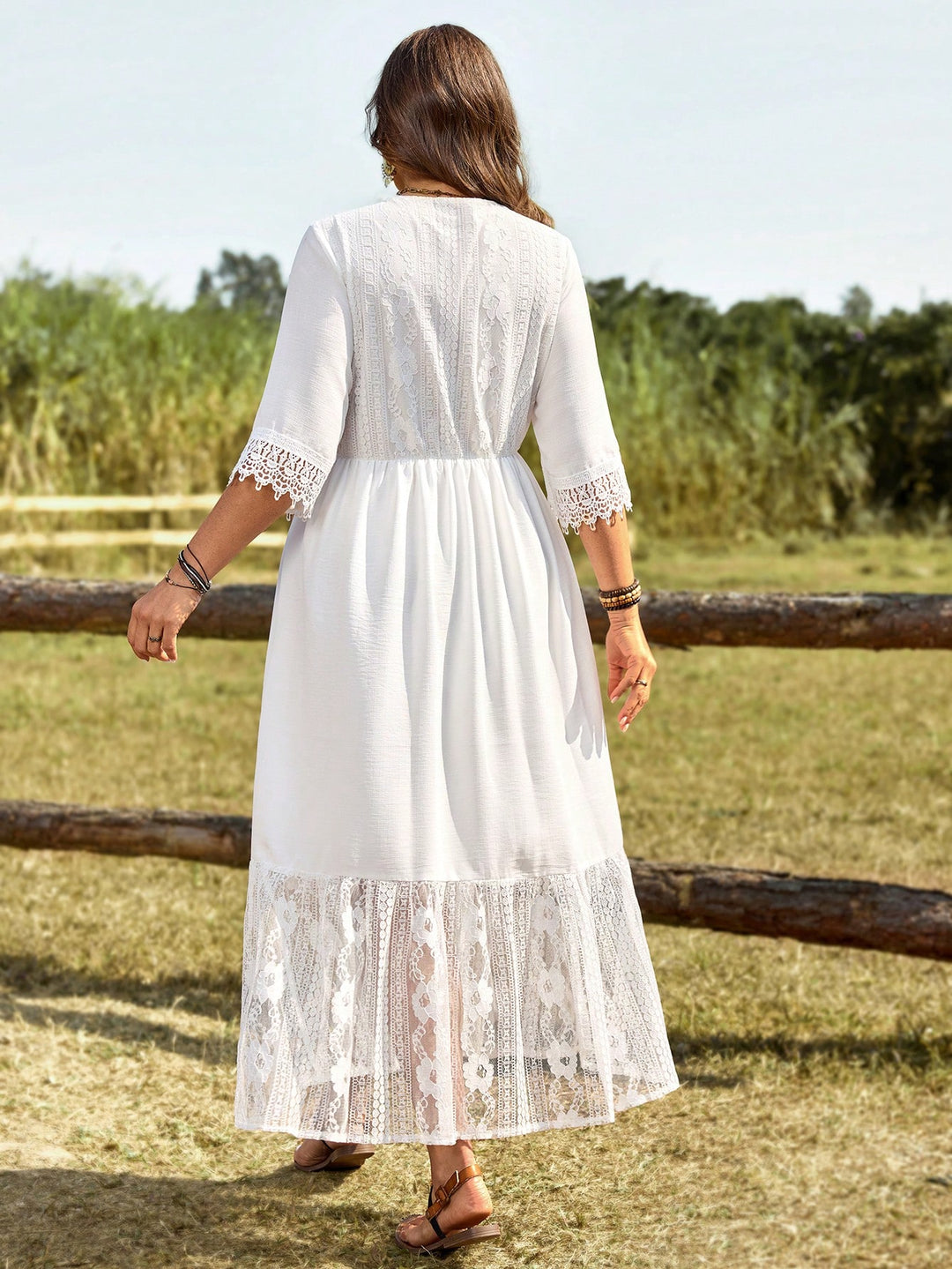 Rochie SHEIN, alb
