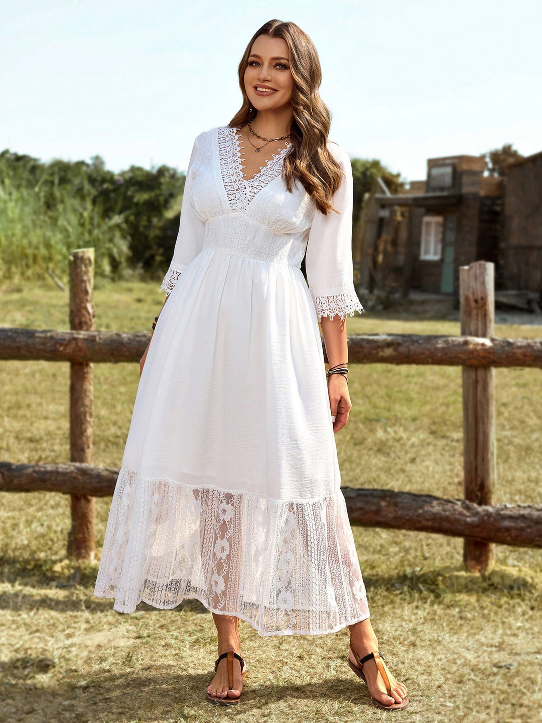Rochie SHEIN, alb
