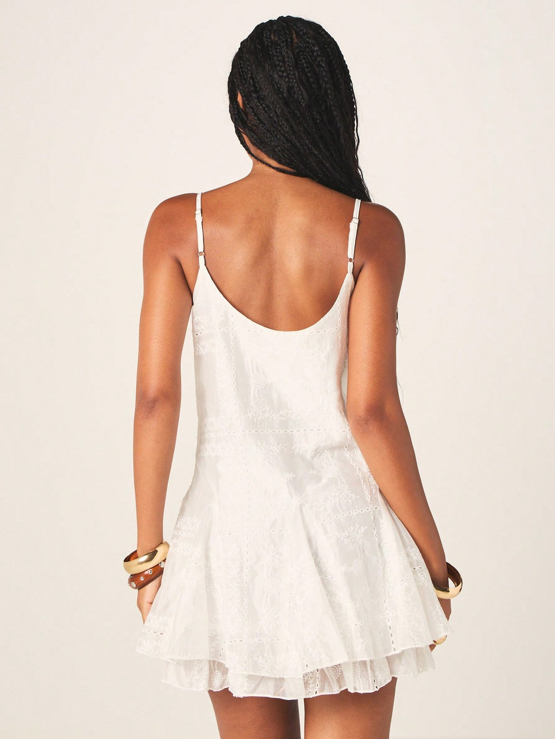 Rochie mini SHEIN, alb