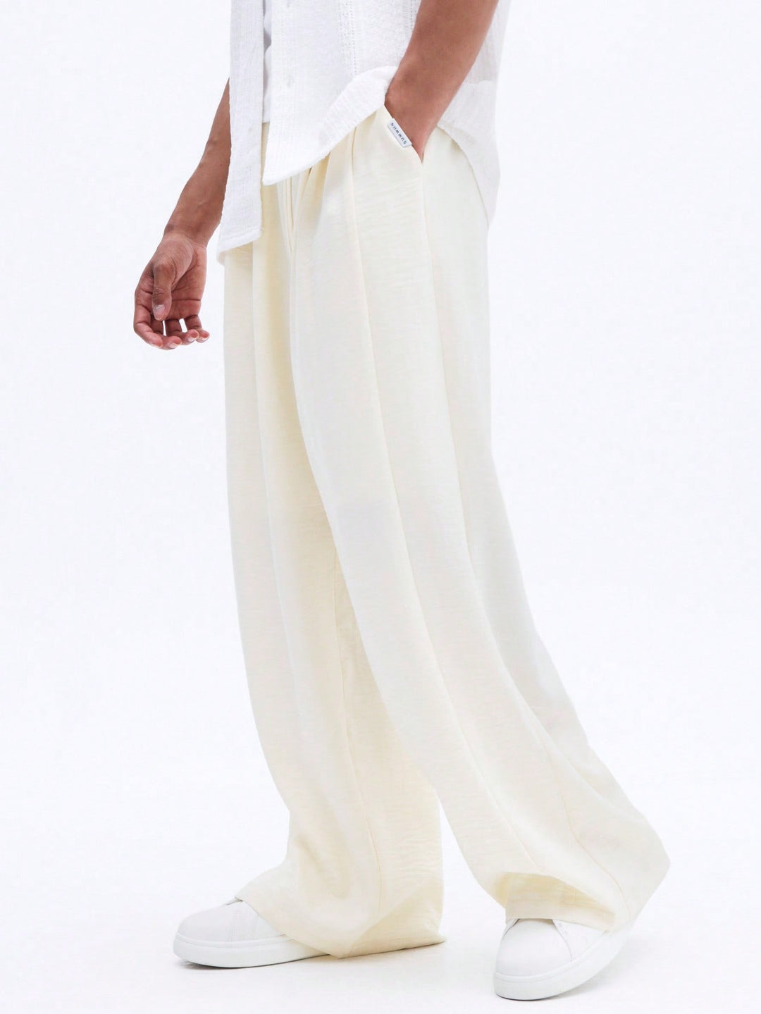 Pantalon SHEIN, portocaliu