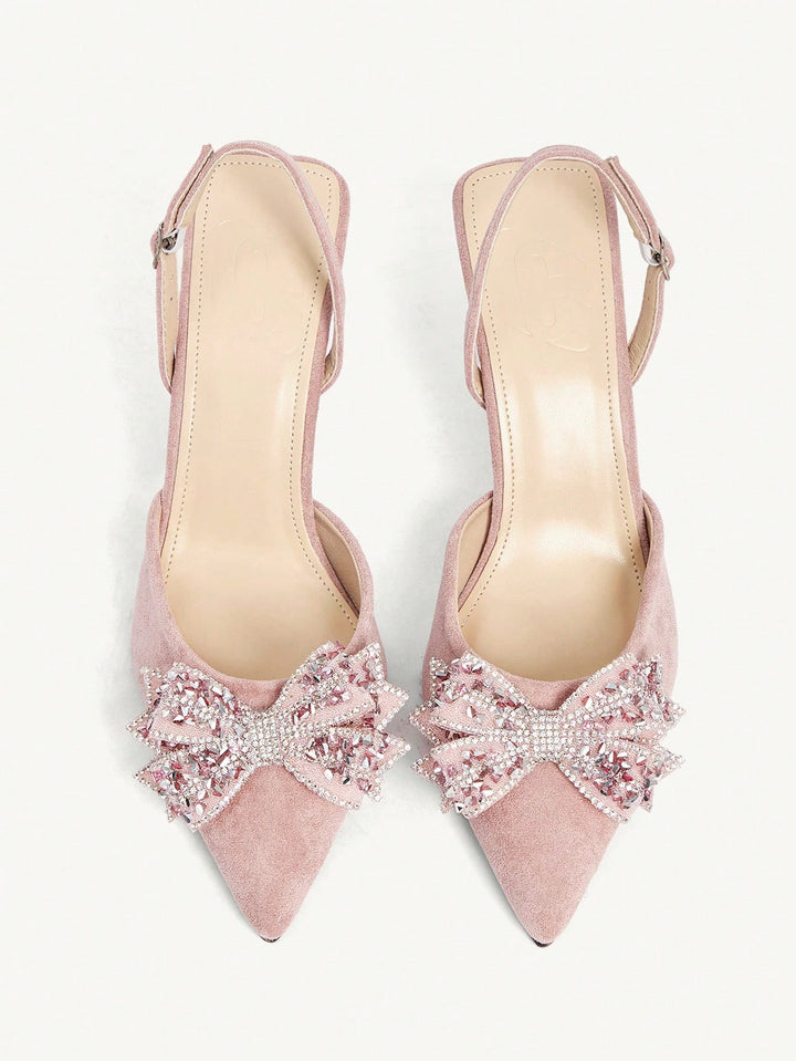 Pantofi cu toc SHEIN, roz