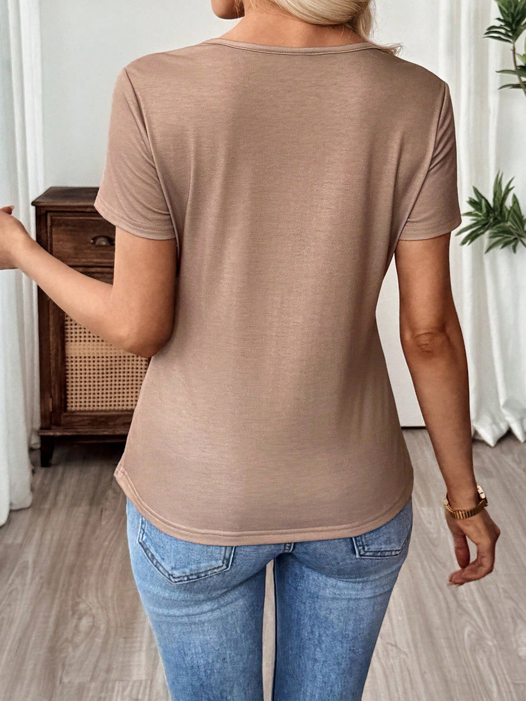Tricou SHEIN, bej