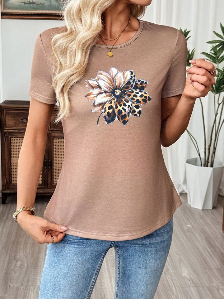 Tricou SHEIN, bej