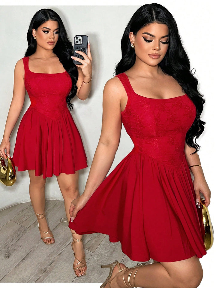 Rochie mini SHEIN, roșu