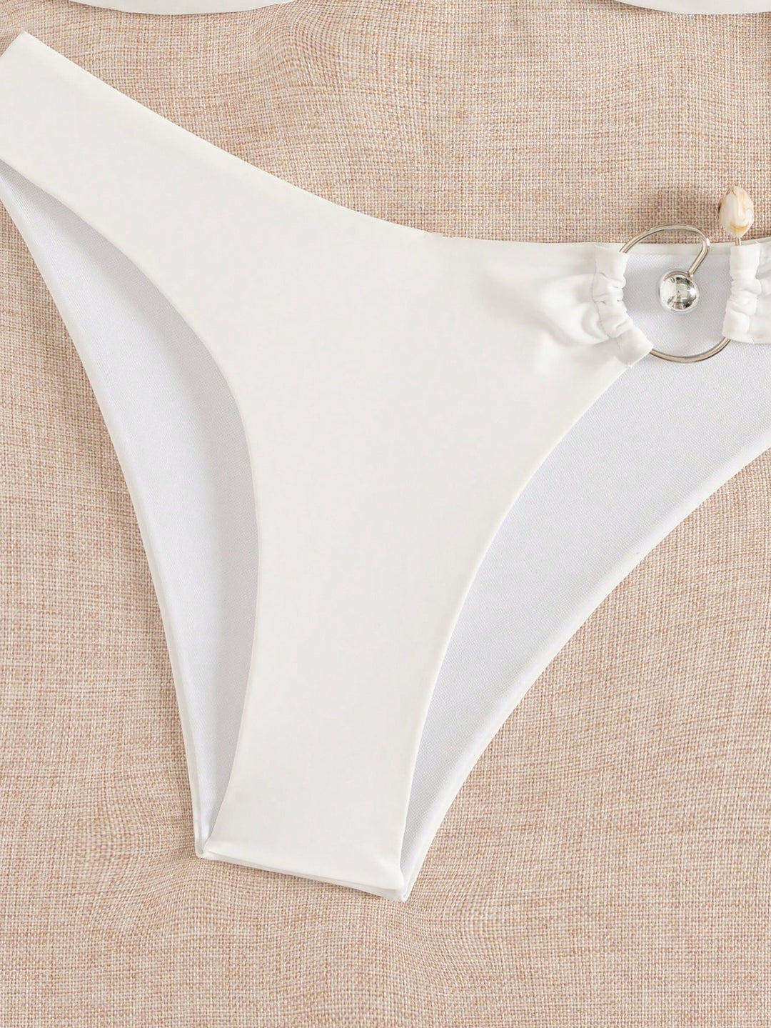 Costum de baie SHEIN, alb