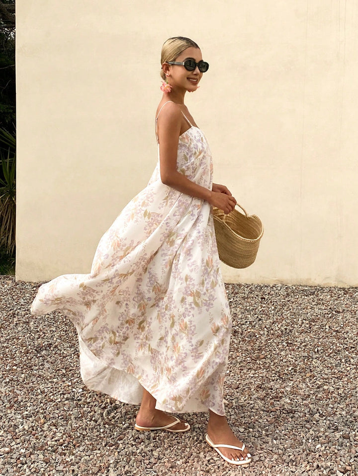 Rochie midi SHEIN, bej