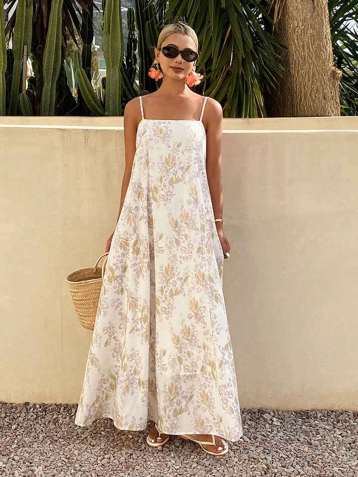Rochie midi SHEIN, bej