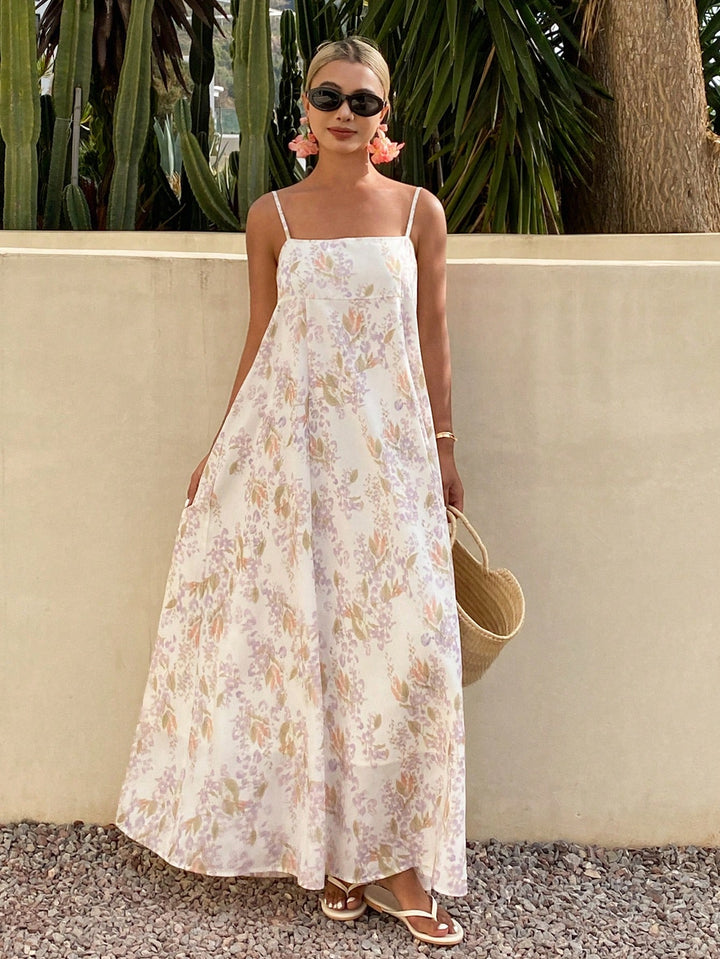 Rochie midi SHEIN, bej
