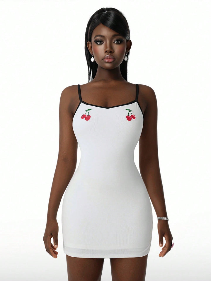 Rochie mini SHEIN, alb
