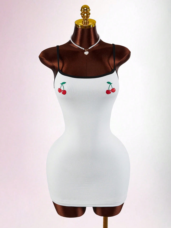 Rochie mini SHEIN, alb