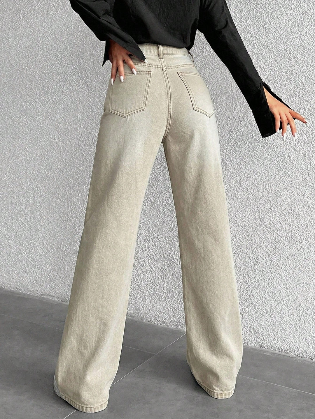 Jeans SHEIN, kaki