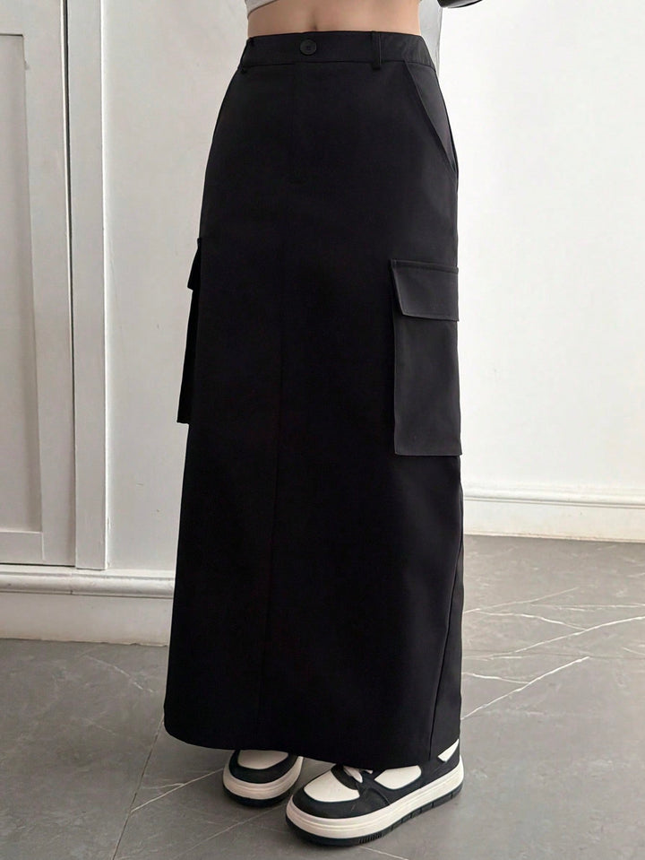 Fustă SHEIN, negru