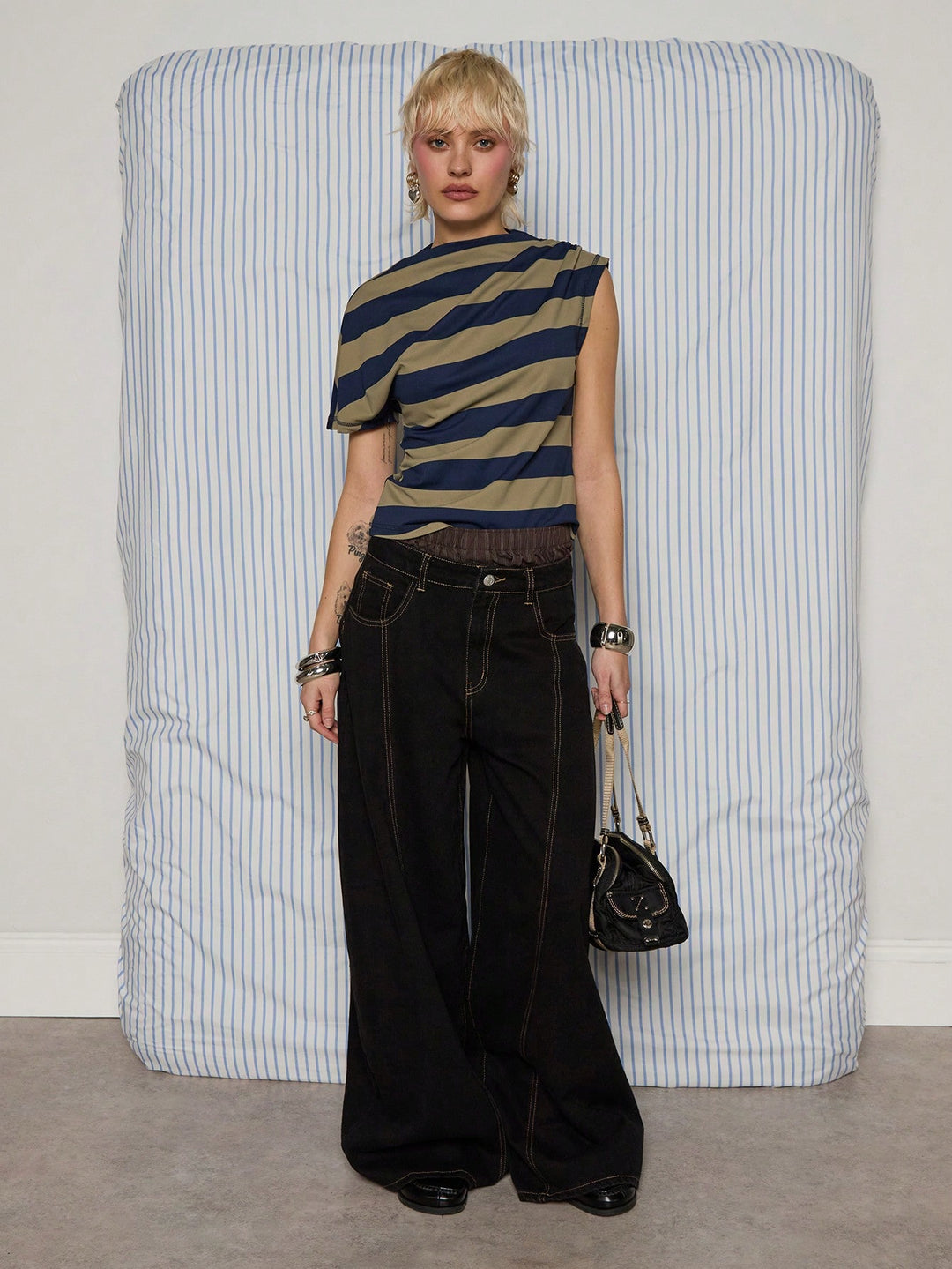 Jeans SHEIN, negru