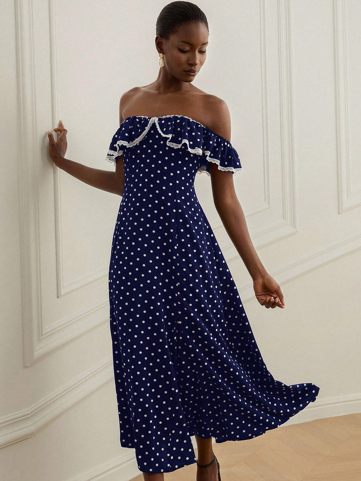 Rochie midi SHEIN, albastru