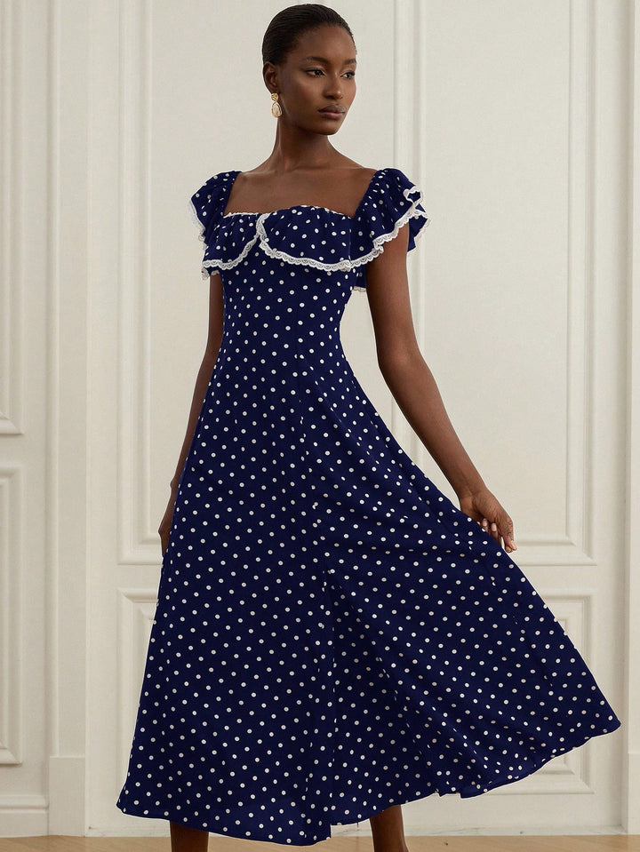 Rochie midi SHEIN, albastru