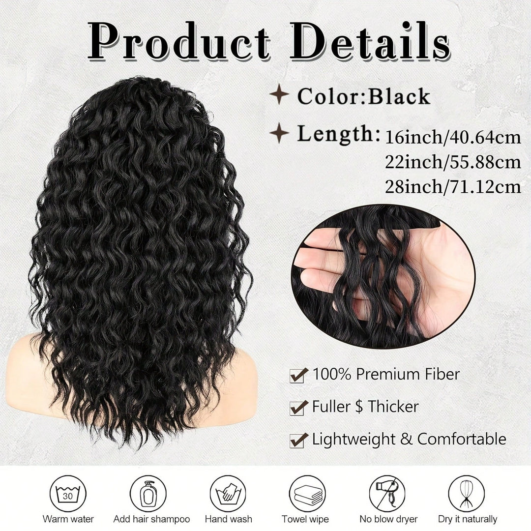 Extensie SHEIN, negru