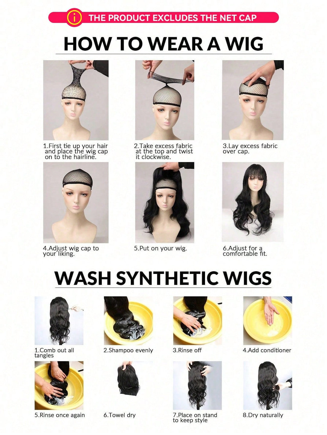 Extensie SHEIN, negru