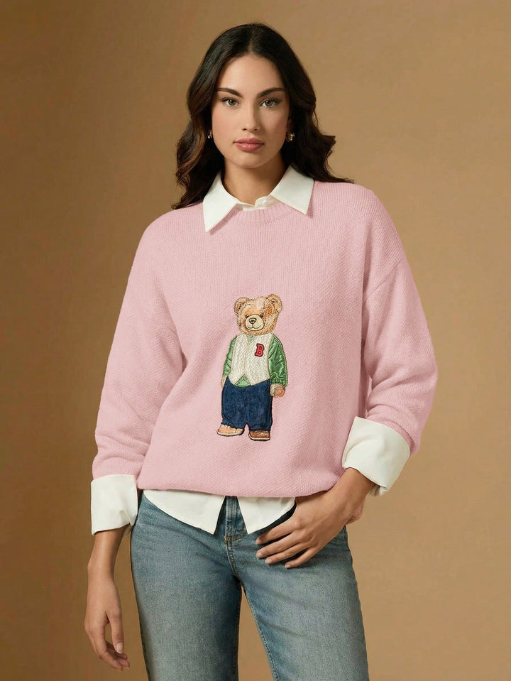Pulover SHEIN, roz