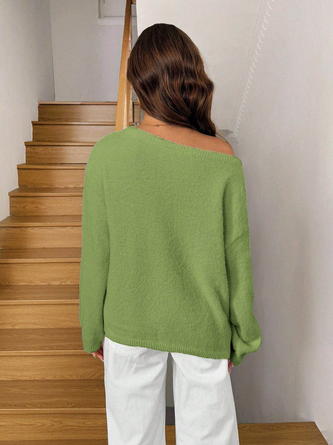 Pulover SHEIN, verde