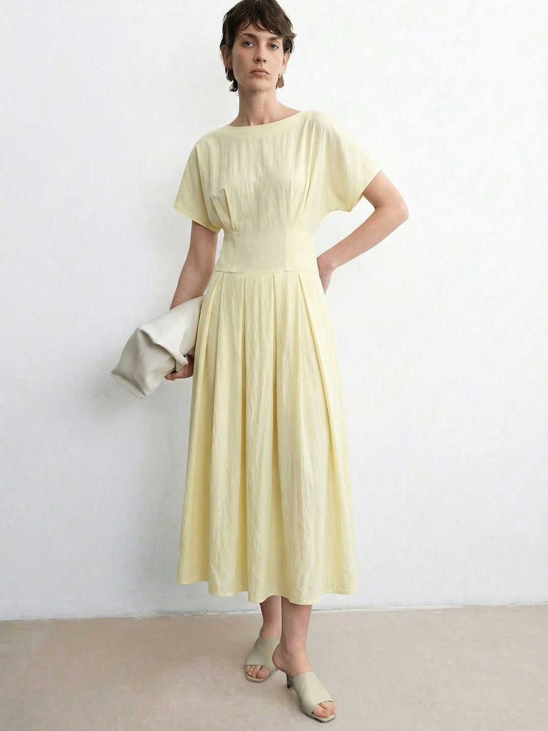 Rochie maxi SHEIN, galben
