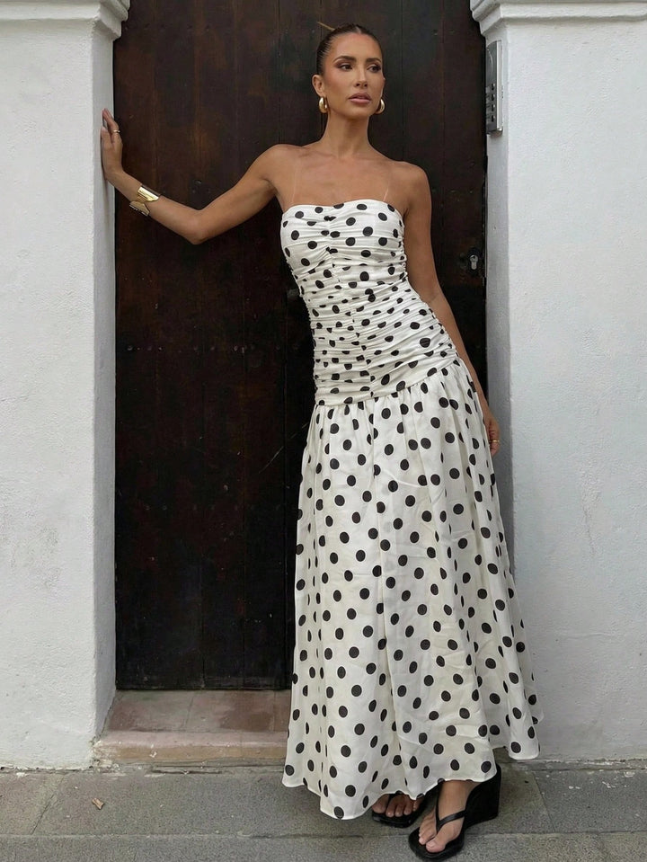 Rochie maxi SHEIN, alb