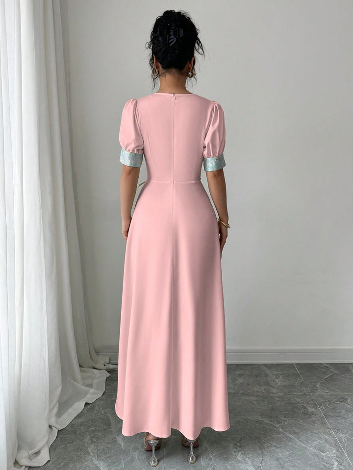 Rochie maxi SHEIN, roz