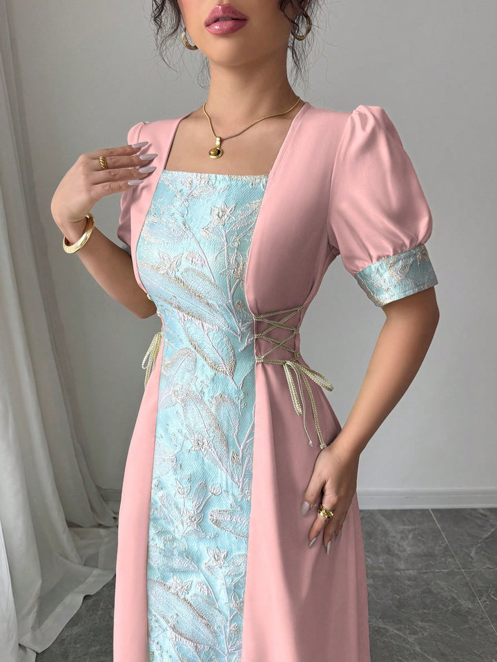 Rochie maxi SHEIN, roz