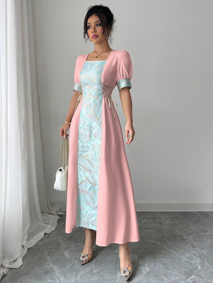 Rochie maxi SHEIN, roz