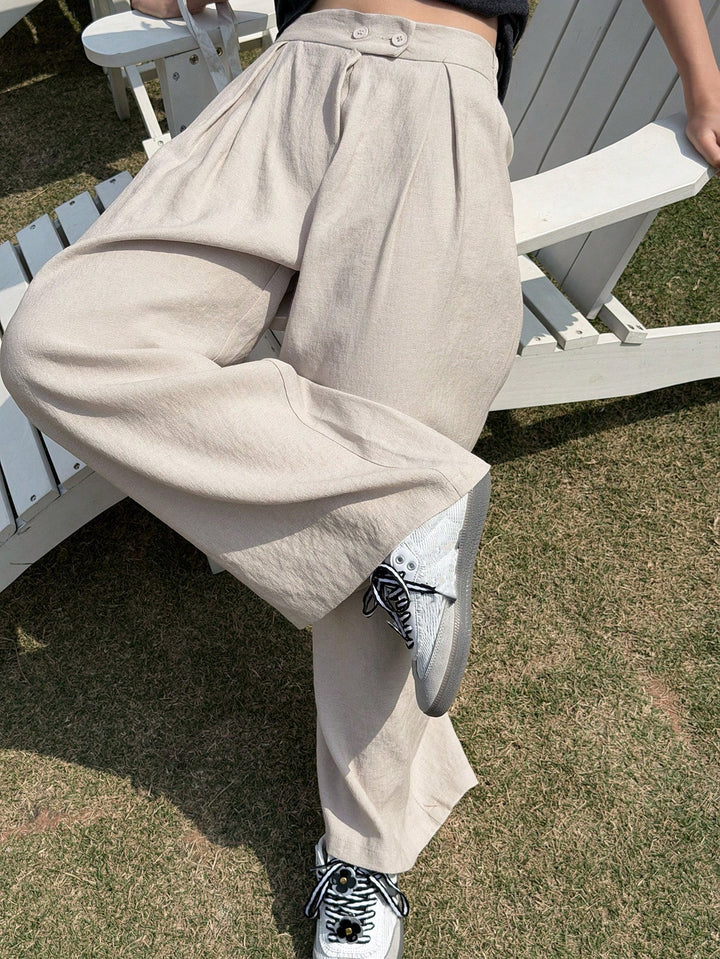 Pantaloni SHEIN, portocaliu
