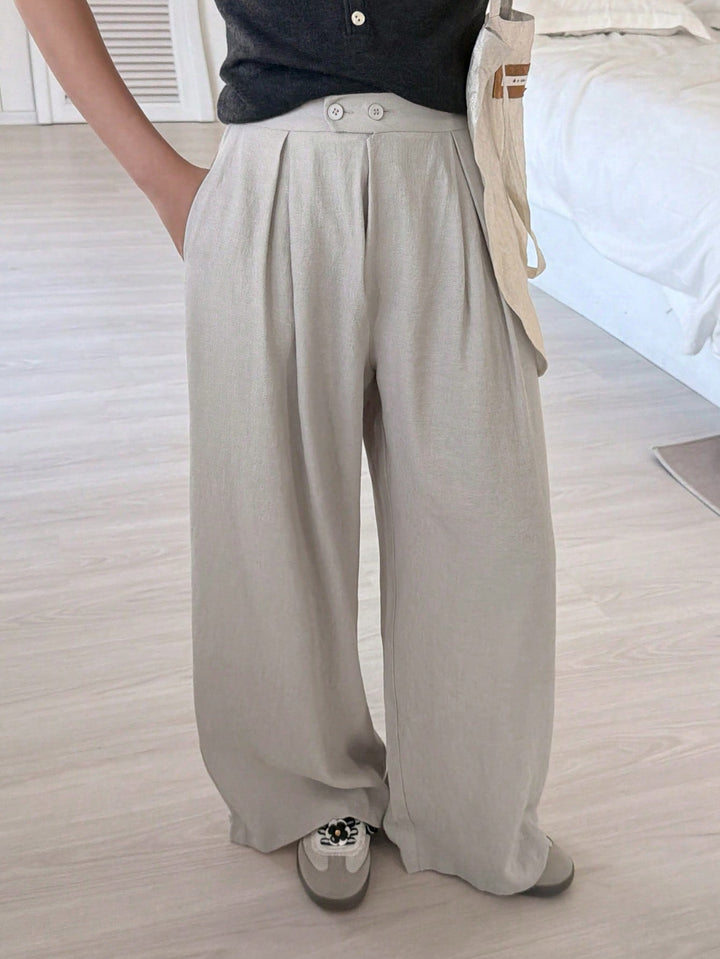 Pantaloni SHEIN, portocaliu