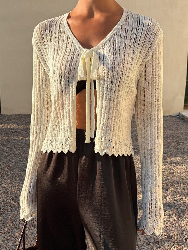 Cardigan SHEIN, bej