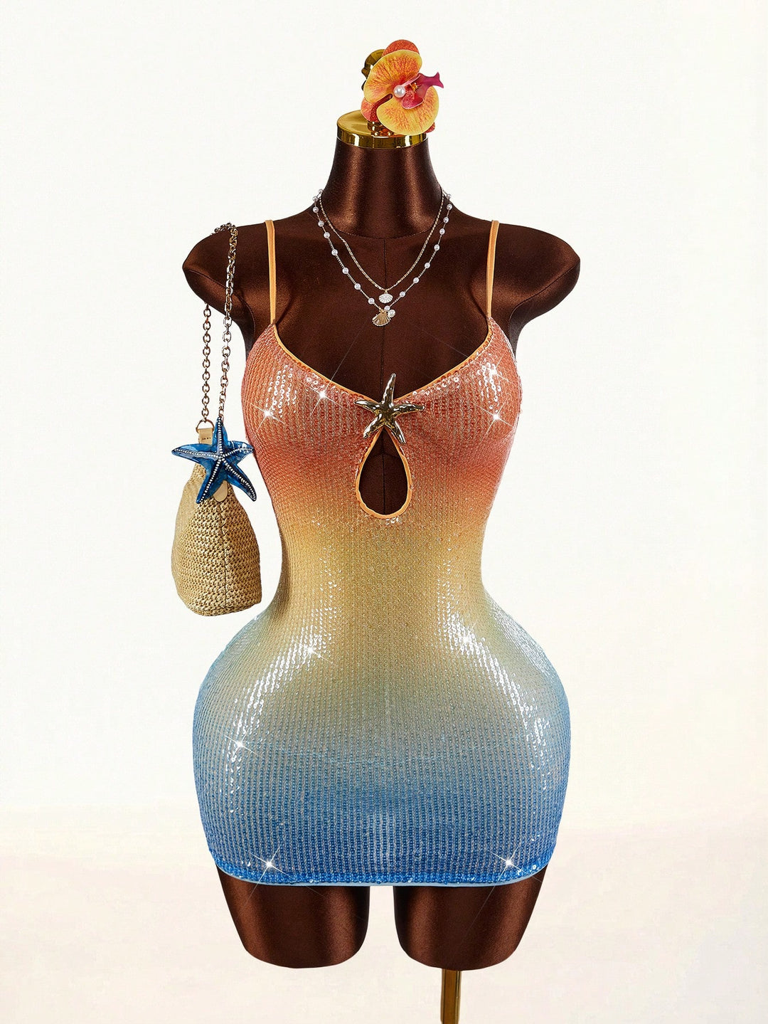 Rochie mini SHEIN, mix culori