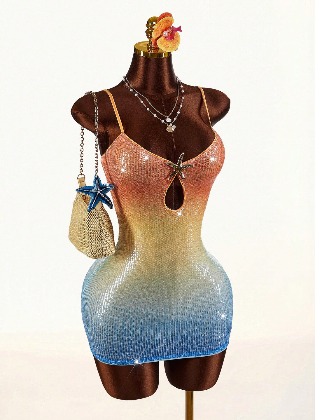 Rochie mini SHEIN, mix culori
