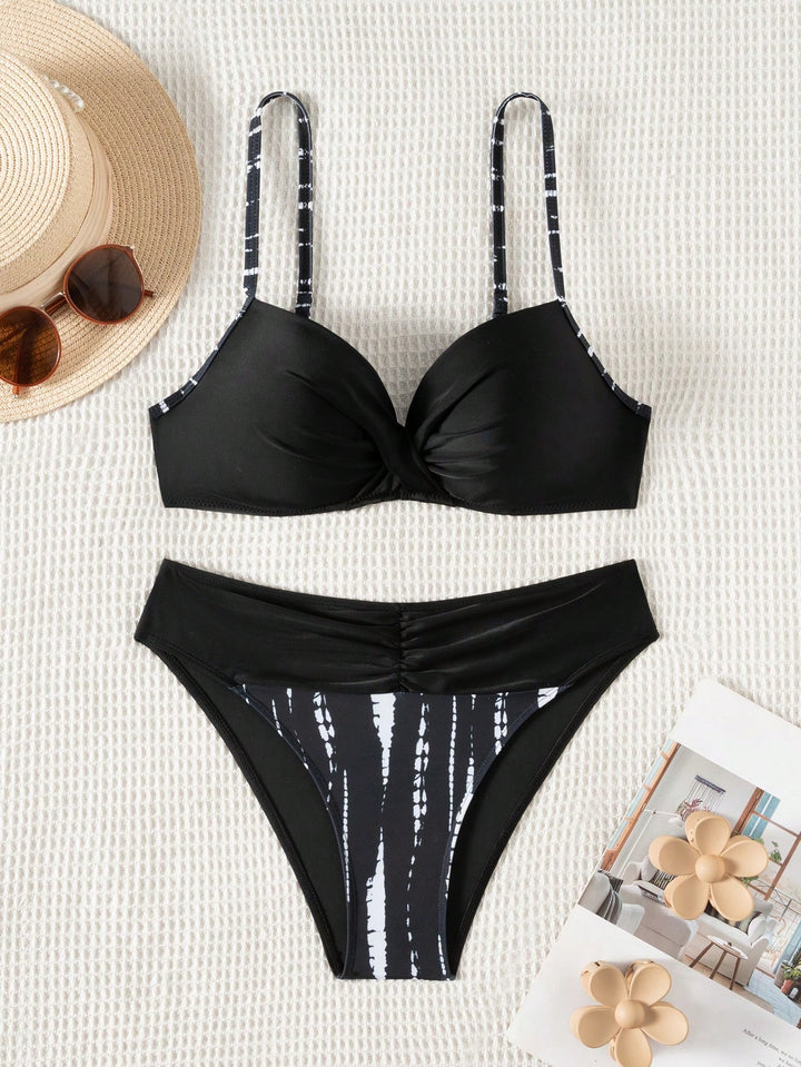 Set bikini SHEIN, negru