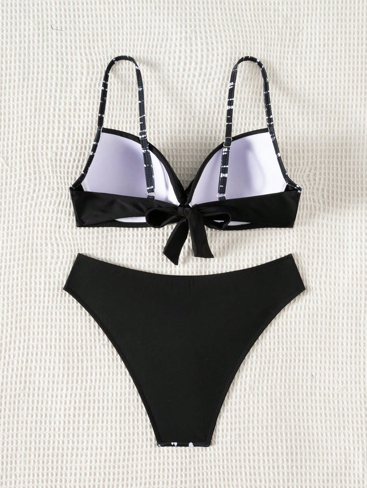 Set bikini SHEIN, negru