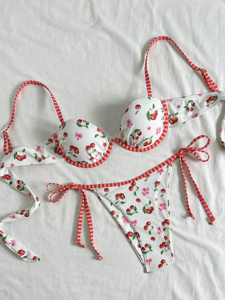 Set bikini SHEIN, mix culori