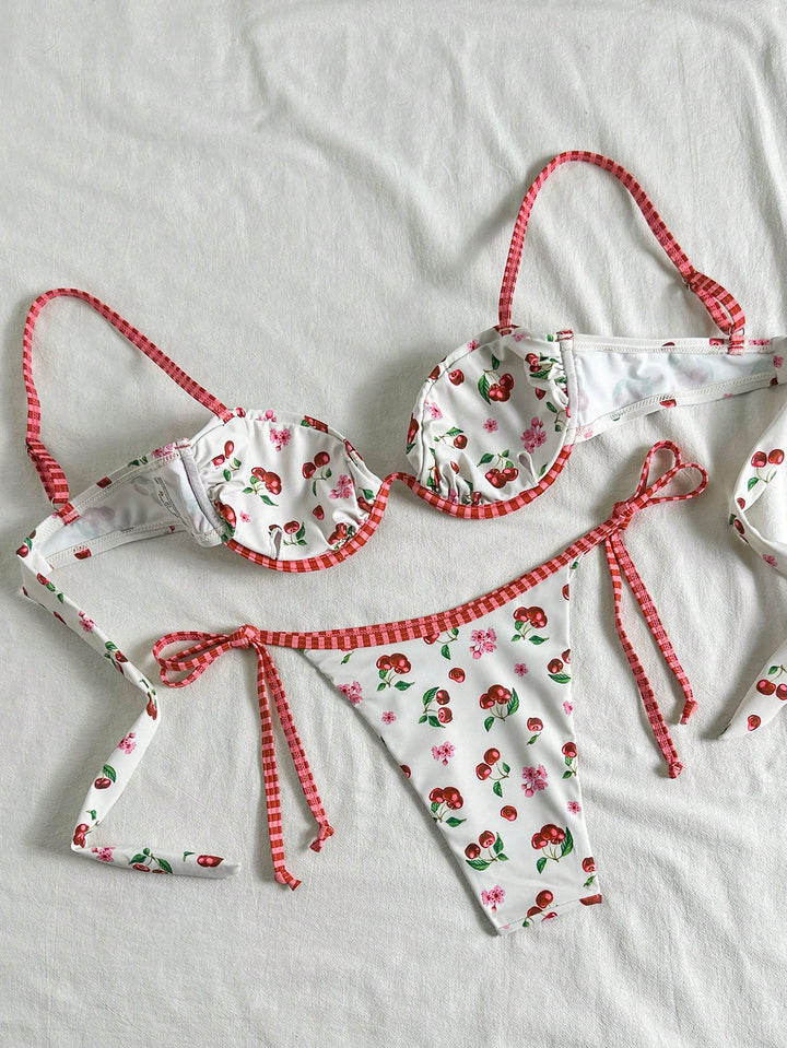 Set bikini SHEIN, mix culori