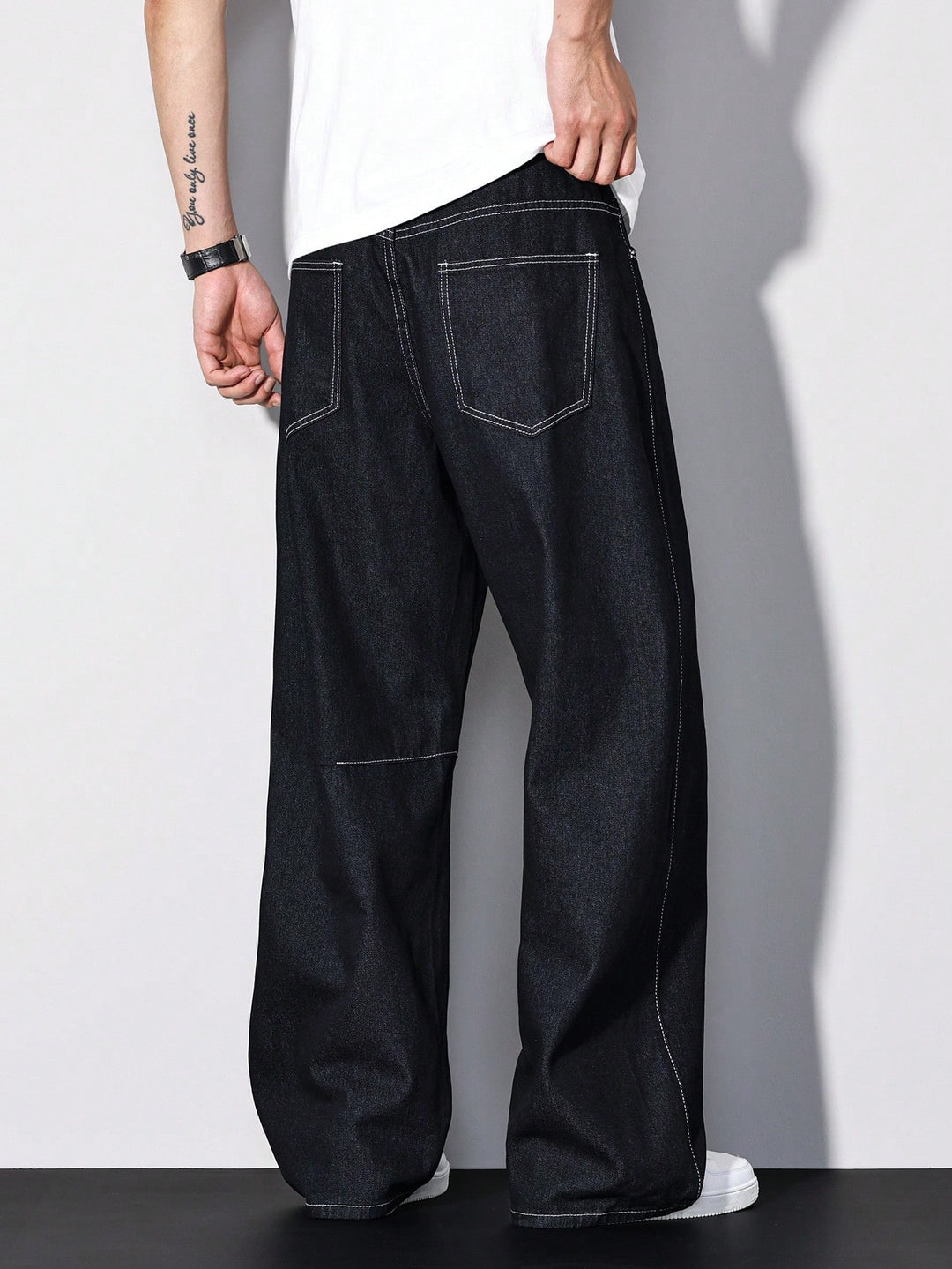 Jeans SHEIN, albastru