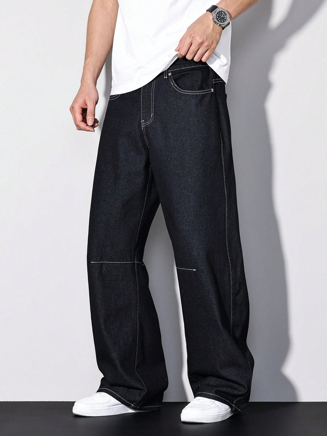 Jeans SHEIN, albastru