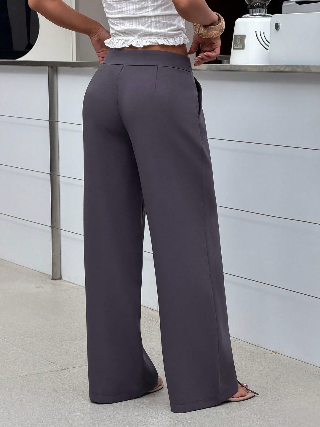 Pantaloni SHEIN, gri