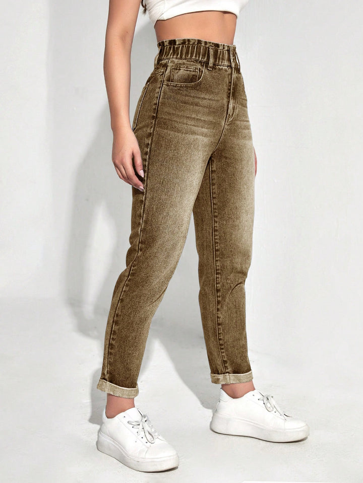 Jeans SHEIN, maro