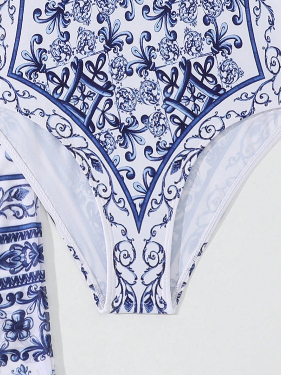 Costum de baie SHEIN, albastru