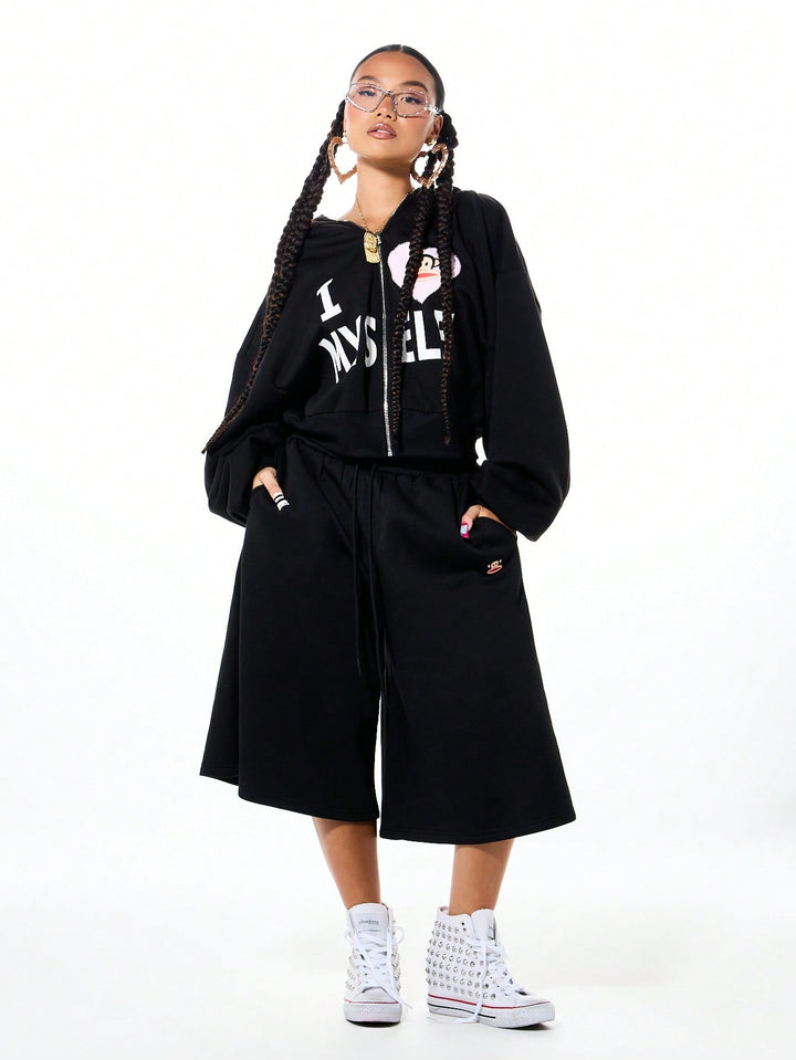 Hanorac SHEIN, negru