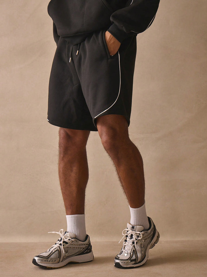 Pantaloni scurți SHEIN, negru
