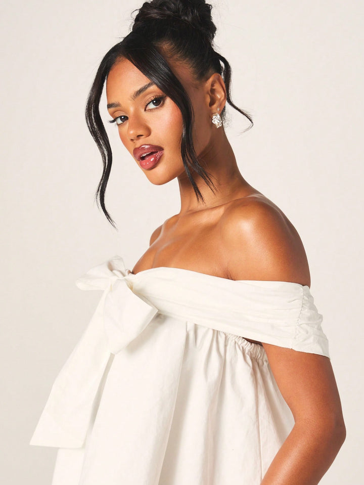 Rochie mini SHEIN, alb