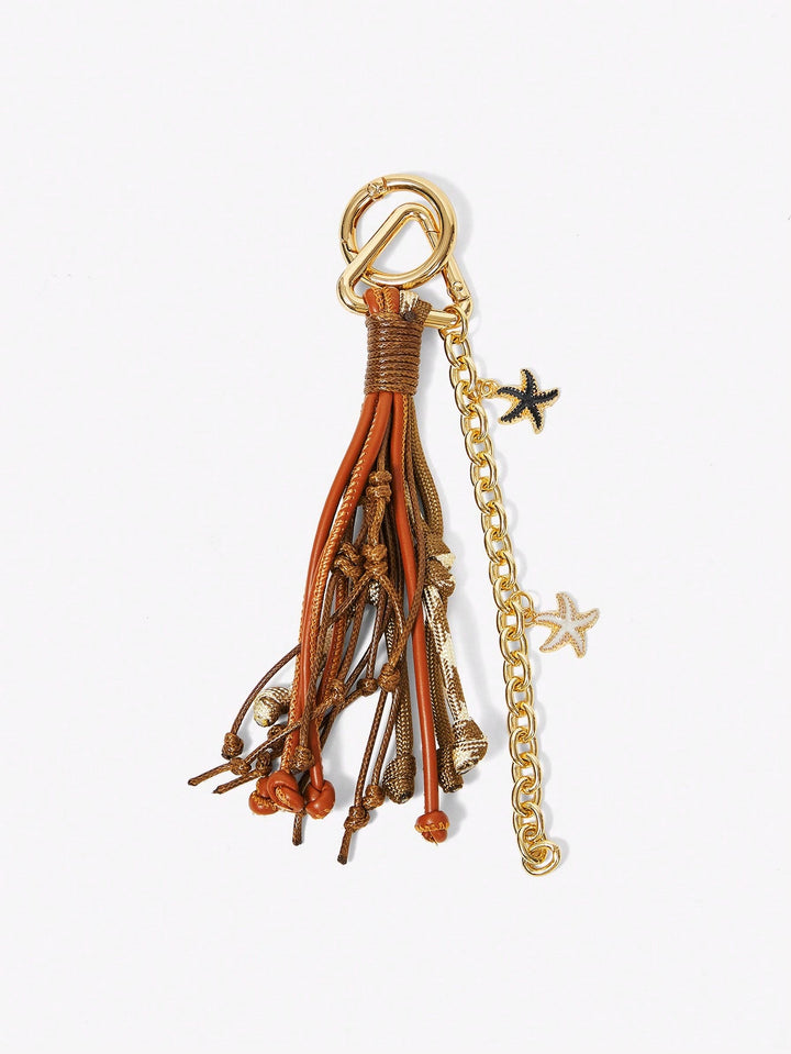 SHEIN Bag Charm, Brown