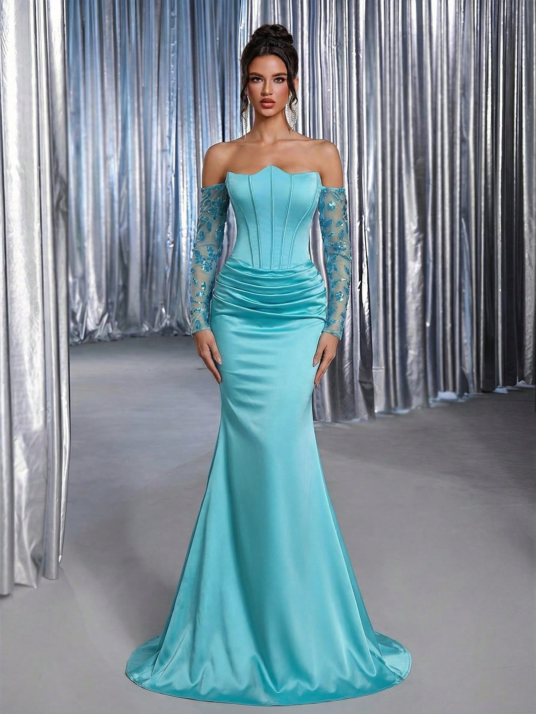 Rochie SHEIN, albastru