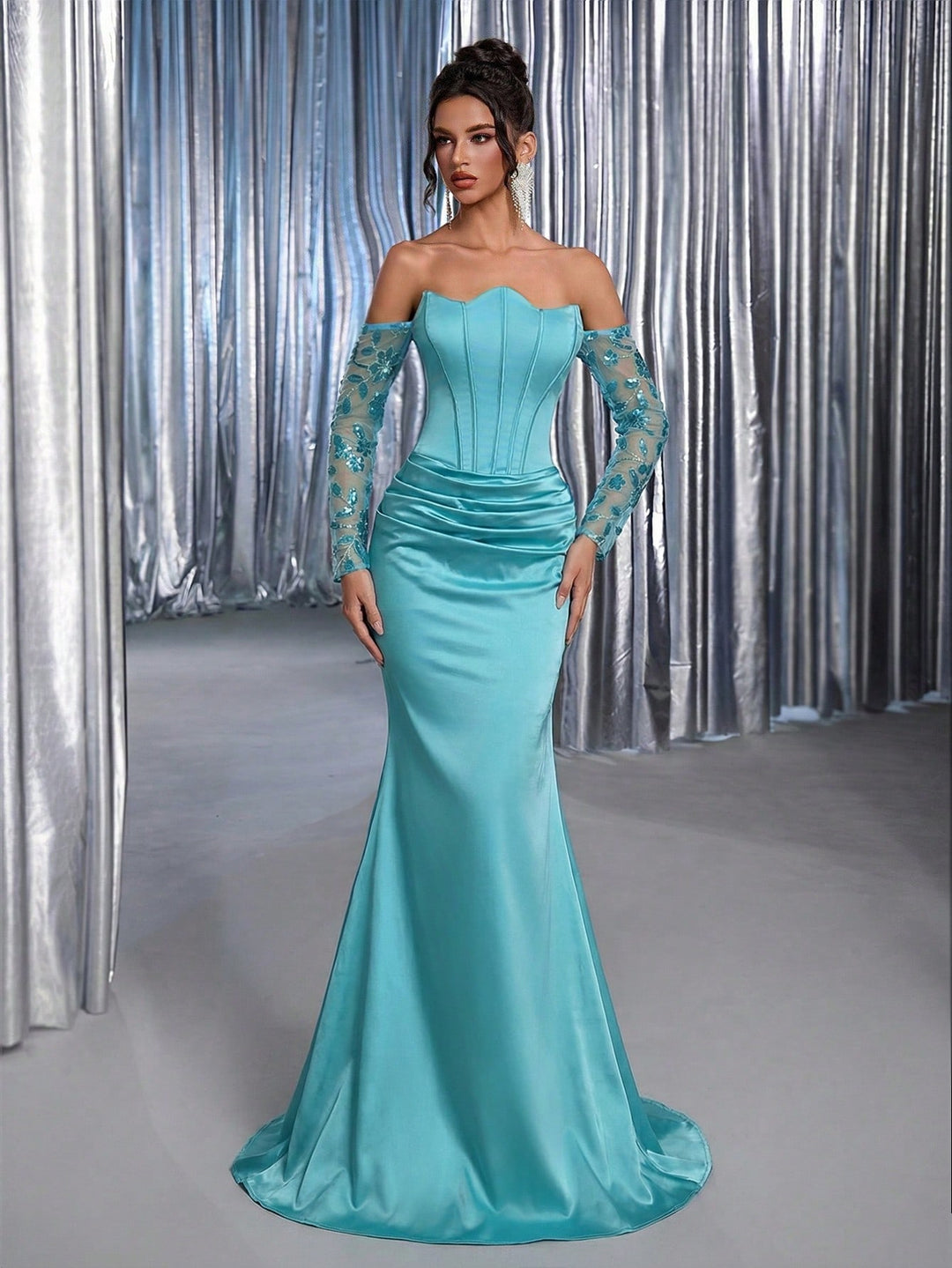 Rochie SHEIN, albastru