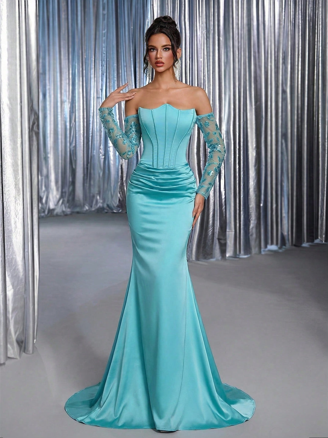 Rochie SHEIN, albastru