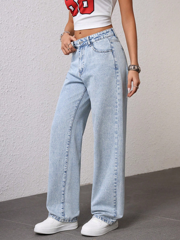 Jeans SHEIN, albastru